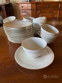 Servizio da caffè bavarese - tazzine e piattini