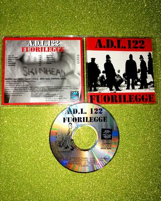 CD - ADL 122 Fuorilegge - Prima Stampa