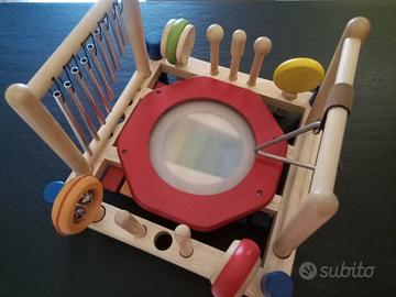 Set per musica in legno