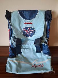 Zaino scuola blu azzurro Invicta