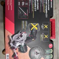 Parkside Sega corcolare a batteria 12 volt