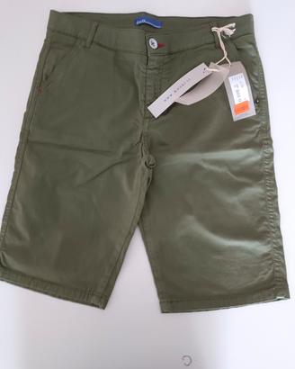 Bermuda Gaudì - Verde Militare - Taglia 14 Anni - 