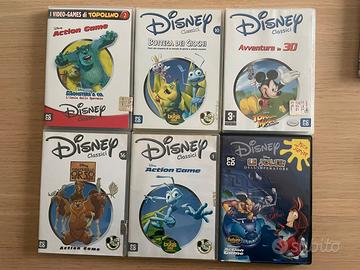 6 giochi disney pc anni 2000