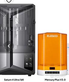 ELEGOO SATURN 4 ULTRA 16K + STAZIONE MERCURY PLUS 