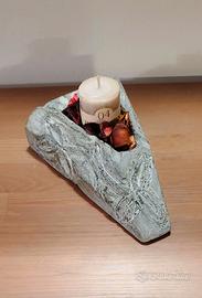 Posacenere - svuota tasche in pietra ollare, V.d.A