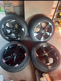 Cerchi audi e gomme invernali 245/45r19