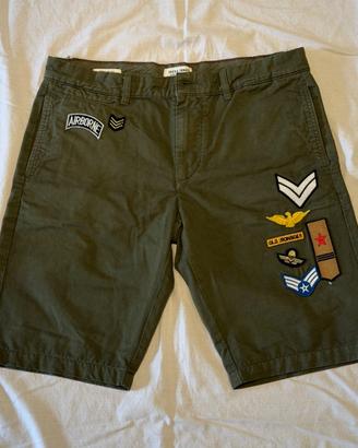 Jack & Jones - Bermuda militare con patch - Tag. L