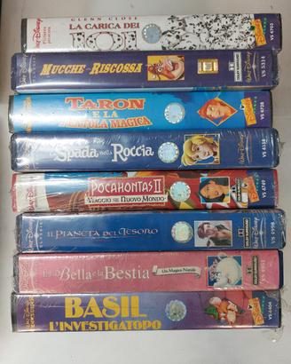 8 vhs vari Walt Disney.Nuovo
