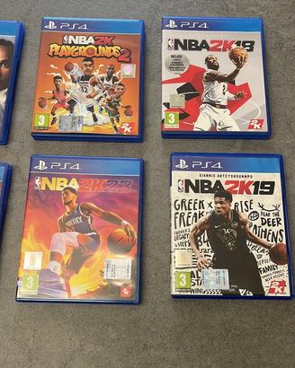 Pack giochi NBA PlayStation 4