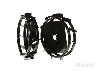 Coppia ruote in ferro