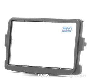 CORNICE NERA RADIO 2-DIN PER RENAULT DACIA DUSTER 