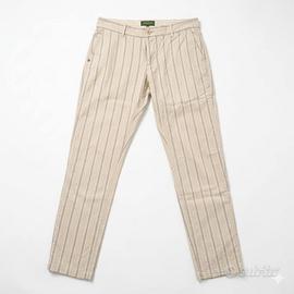 Pantaloni Hermitage a Righe - 100% Fibre Naturali