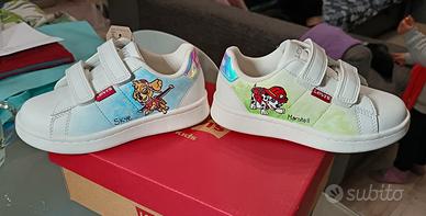 Scarpa bambina Dipinta a mano 