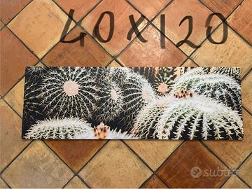 Quadri cactus e giungla con pappagalli 