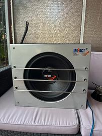 Subwoofer Impact series 27 con cassa