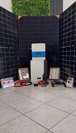 Impianto fotovoltaico 6kw con batteria da 10kwh