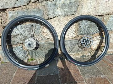 ruote strada complete
