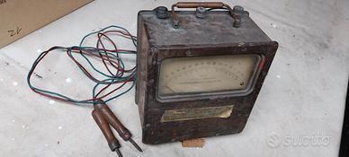 voltmetro CC vintage Hartmann & Braun