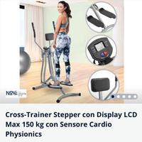 Cross-Trainer Stepper con Display LCD