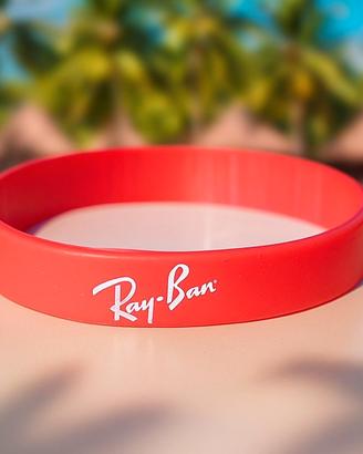 Braccialetto in Silicone Ray-Ban Rosso (Originale)