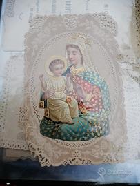 santini antichi merlettati