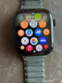 Apple Watch serie 10 46 mm in titanio.