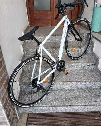 Bici da corsa EDR EASY VAN RYSEL bianca