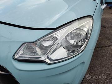 Proiettore sinistro CITROEN C3 del 2009