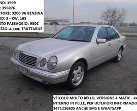 Mercedes E W210 320 V6 2001 4x4 396000KM