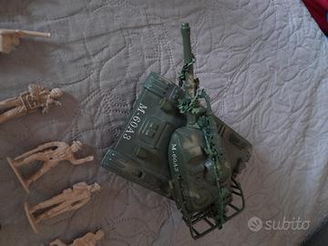soldatini e carro armato