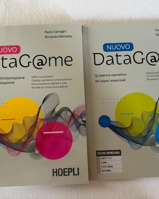 Libro Data G@me + quaderno operativo nuovi