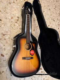 Fender CD-140SCE Chitarra Elettroacustica.