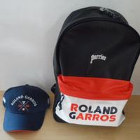 Zaino e cappello Roland Garros- Nuovi mai usati