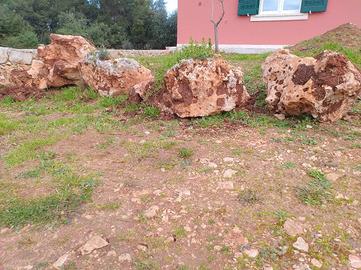 rocce per arredo giardino
