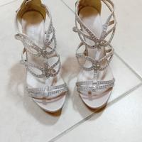 Sandali stupendi beige/perline n.37 AlesyaEleganti