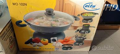 Wok/fonduta elettrico