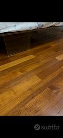 Parquet in teak massello