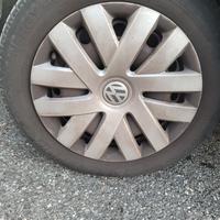 3 copricerchi volkswagen polo originali