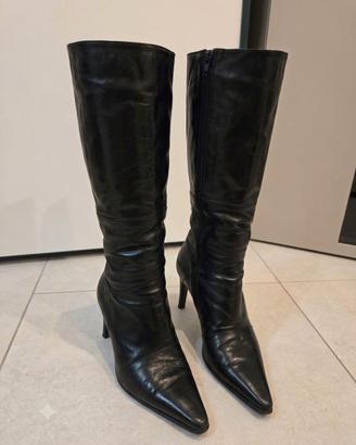 Stivali VERA PELLE a punta – Made in Italy (38 ½)