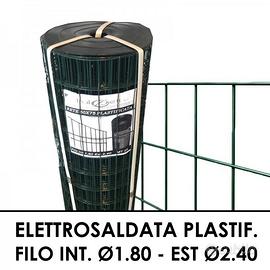 Rete Elettrosaldata Plastificata