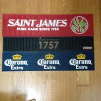 3 tappetini gomma da bar 