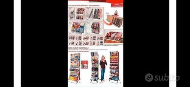 ESPOSITORI/ARREDAMENTOx EDICOLE/CARTOLIBRERIE, ecc