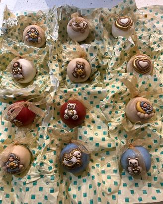 Addobbi natalizi palle vintage thun