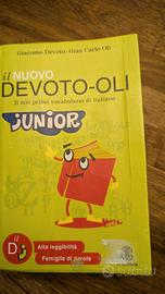 Vocabolario italiano Devoto Oli Junior