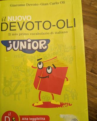 Vocabolario italiano Devoto Oli Junior