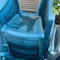 12Sedie da giardino o terrazza