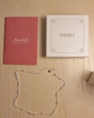 Collana Choker Amabile Glimmer argento