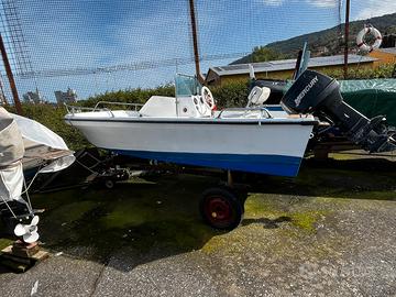 Barca open 5 metri e motore 40cv