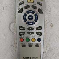 Telecomando originale clarke tech decoder sat tv