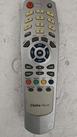 Telecomando originale clarke tech decoder sat tv